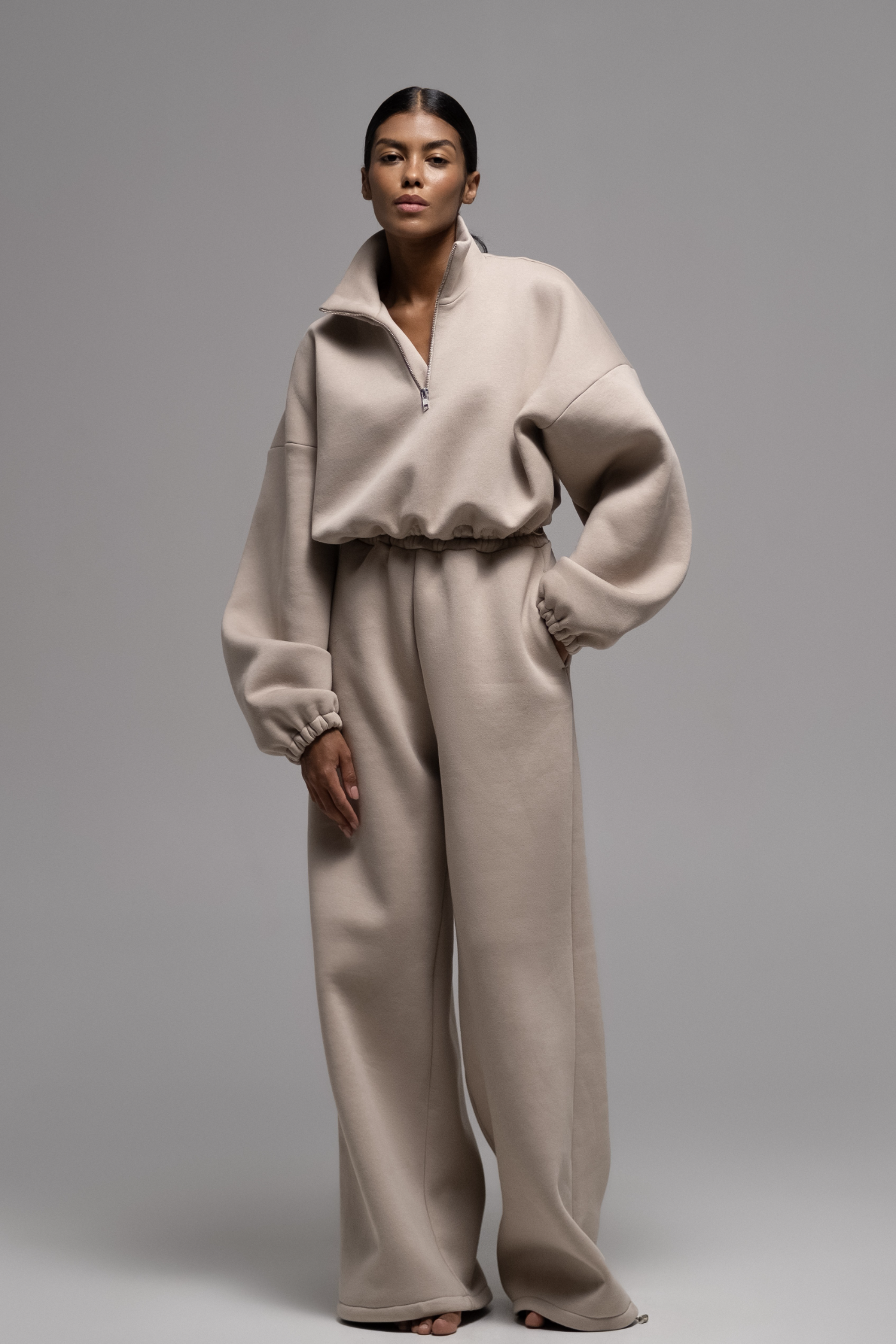 FLEECE SUIT BLANCA